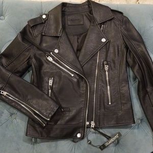 Blank NYC Faux Leather Moto Jacket